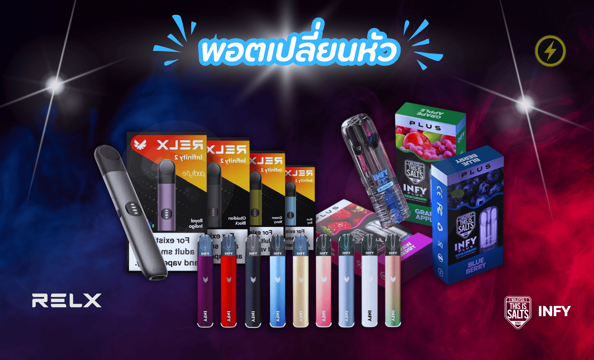 พอตเปลี่ยนหัว คู่มือเลือกซื้อและรุ่นแนะนำ 2025 โดย Thunder Vape