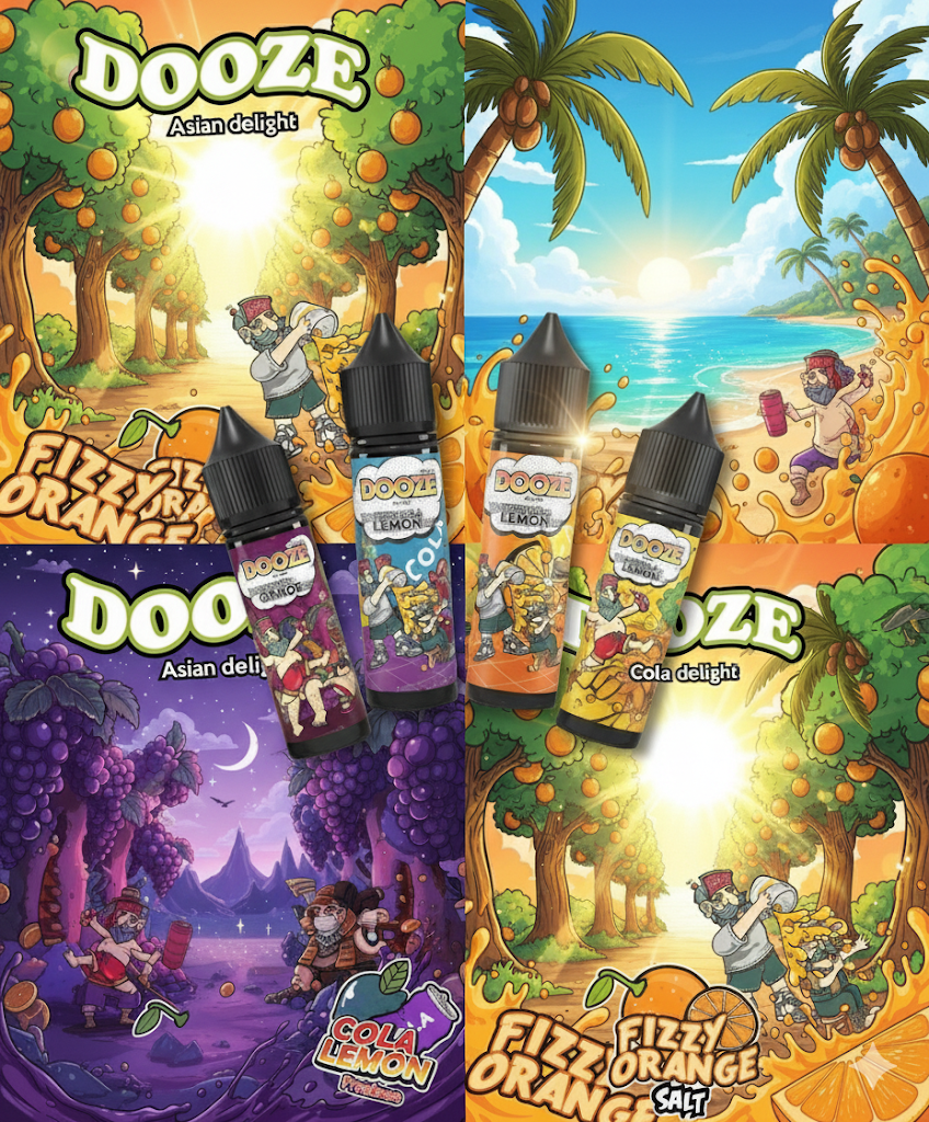 Dooze น้ำยาบุหรี่ไฟฟ้า SALT NIC กลิ่นชัด ฟีลสูบนุ่ม รีวิวครบ | [อัปเดต 2025]