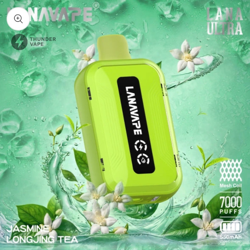 Lana ultra 7000 puffs พอตใช้แล้วทิ้ง ปรับรูลมได้ ใช้งานง่าย พกพาสะดวก