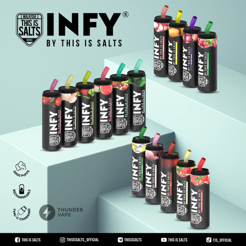 INFY6000 Puffs  by This is Salt พอต INFY 6000 คำ