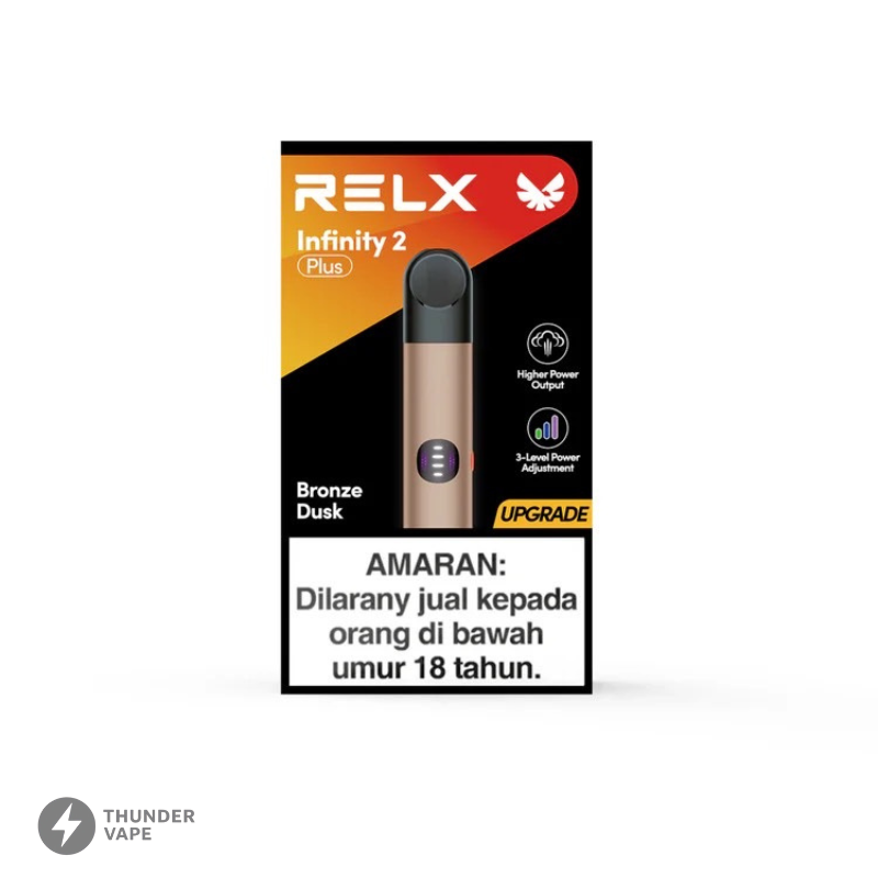 RELX INFINITY 2 PLUS รุ่นใหม่ล่าสุด อึดกว่าเดิม! พอตไฟฟ้าระบบเปลี่ยนหัว ที่สายสูบไว้ใจ