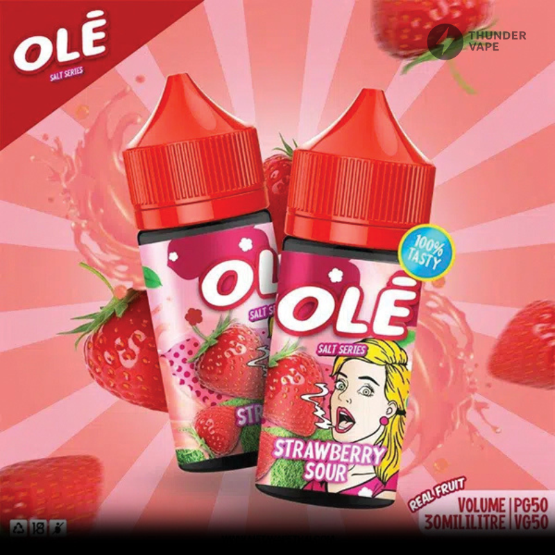 Ole น้ำยาบุหรี่ไฟฟ้า SALT NIC ราคาถูก พร้อมส่งทุกกลิ่นฮิต!